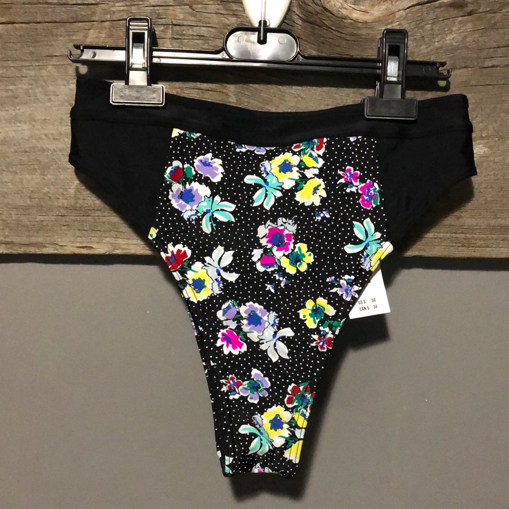 NWT Brazilian High Leg Abercrombie bikini bottom